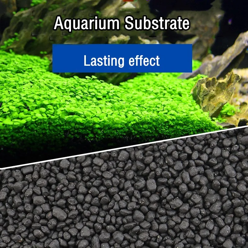 Aquarium Plant Fertilizer - 500g Aquarium-Pflanzbodensubstrat Dünger Natürlicher Ton Kies
