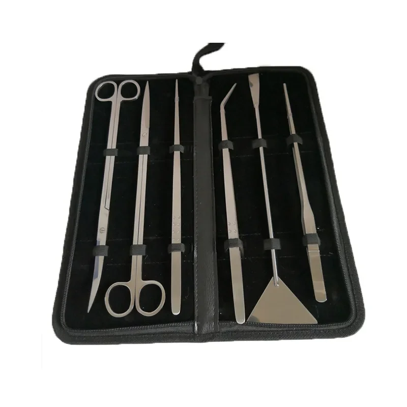 Planted Aquarium Tool Kit - Aquarium Werkzeuge Kit Pinzette Schere Edelstahl