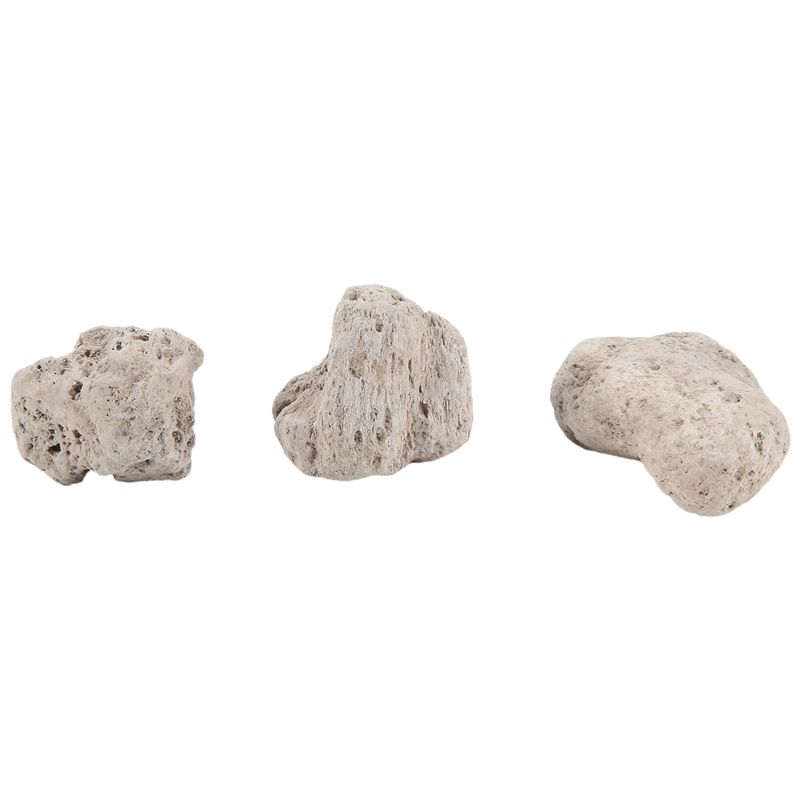Planted Aquarium Models - ABKS-3Pcs Schwimmende Echte Felsen Aquarium Wasserpflanzen