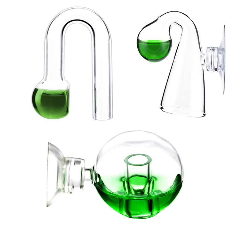 Aquarium Planted Fish Tank - Diffuses Glas CO2 Drop Checker Aquarium