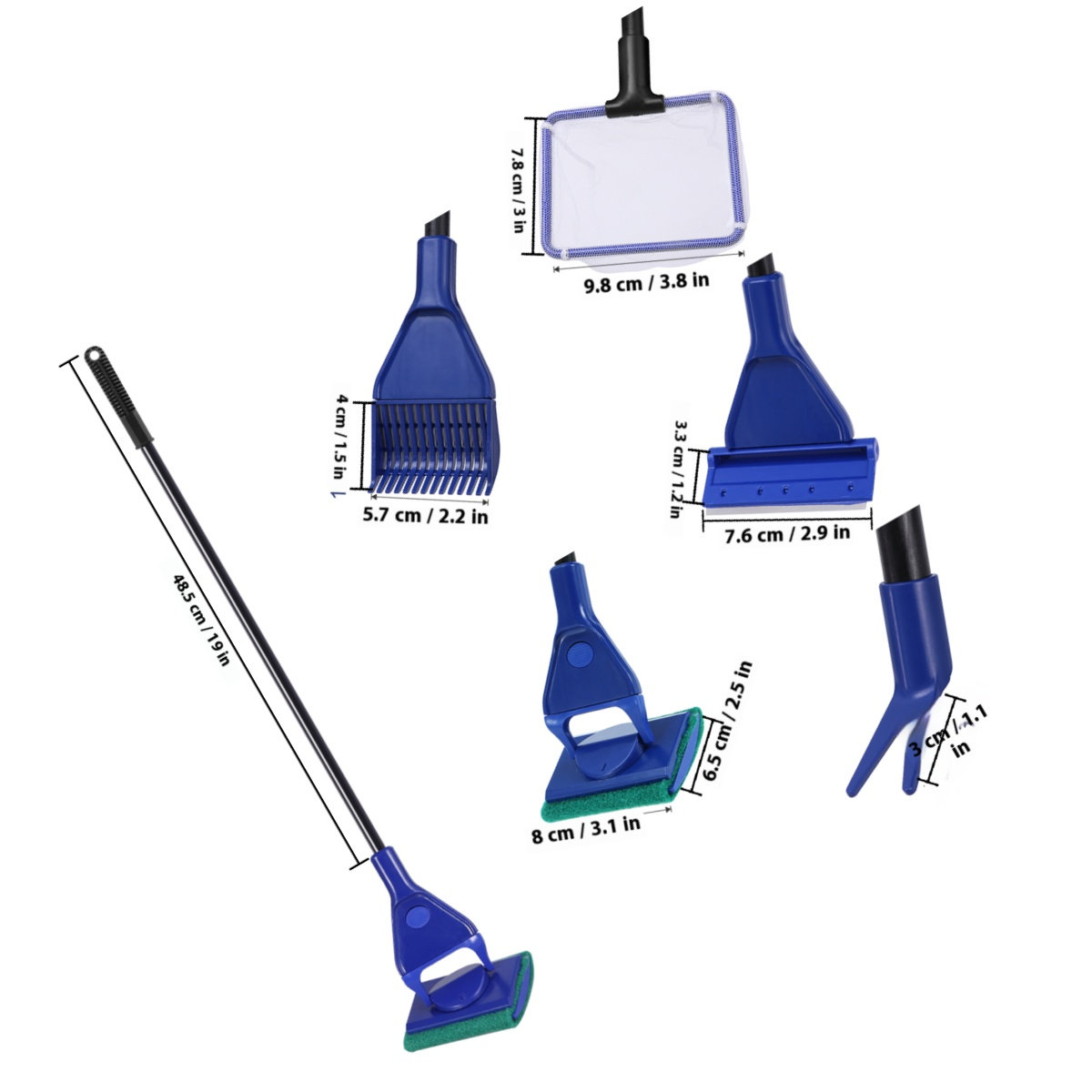 5-in-1 Aquarium-Reinigungsset, – Planted Aquarium Tool Kit Bewertung und Preis