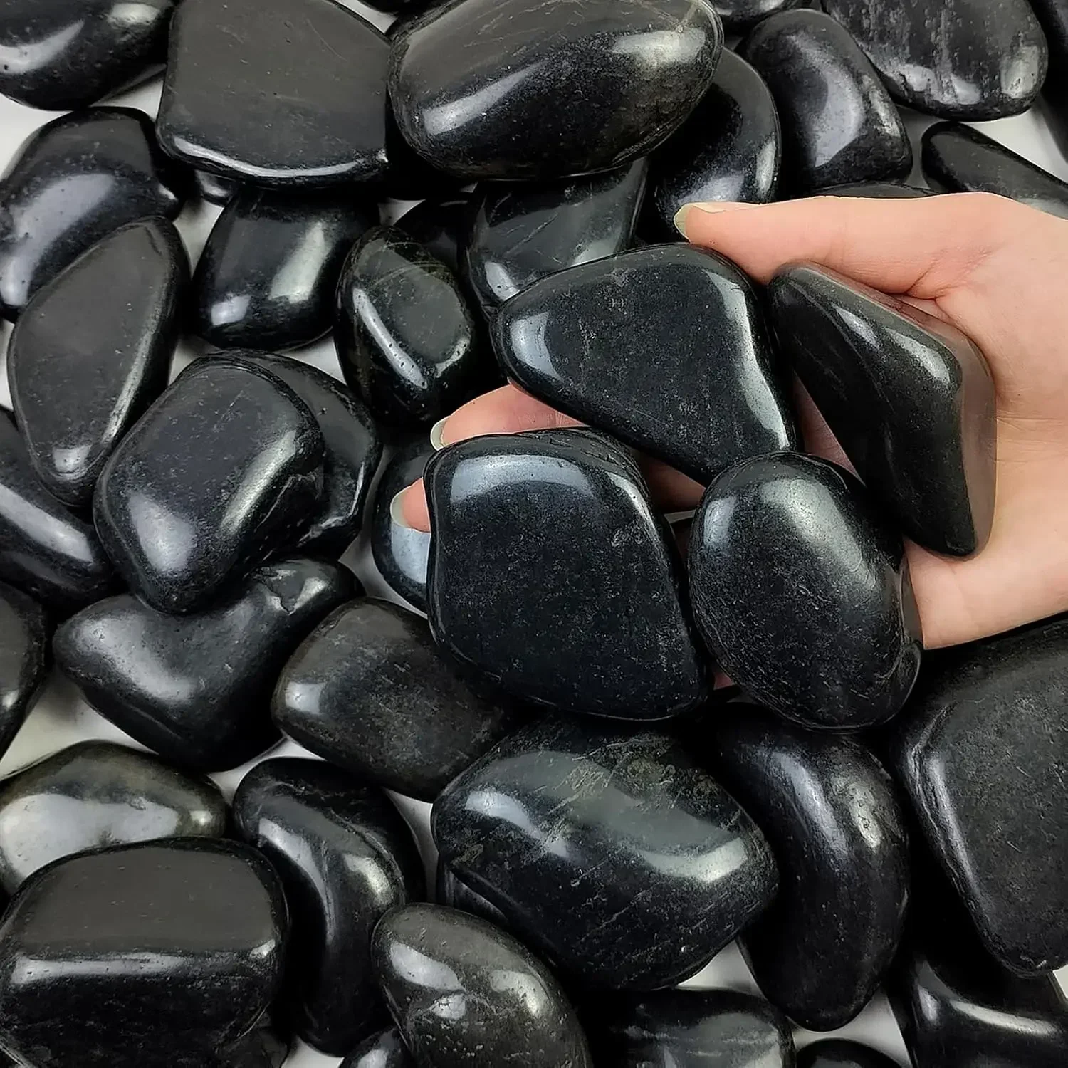 40 lbs schwarze Flusssteine fü – Planted Aquarium With Rocks Bewertung und Preis