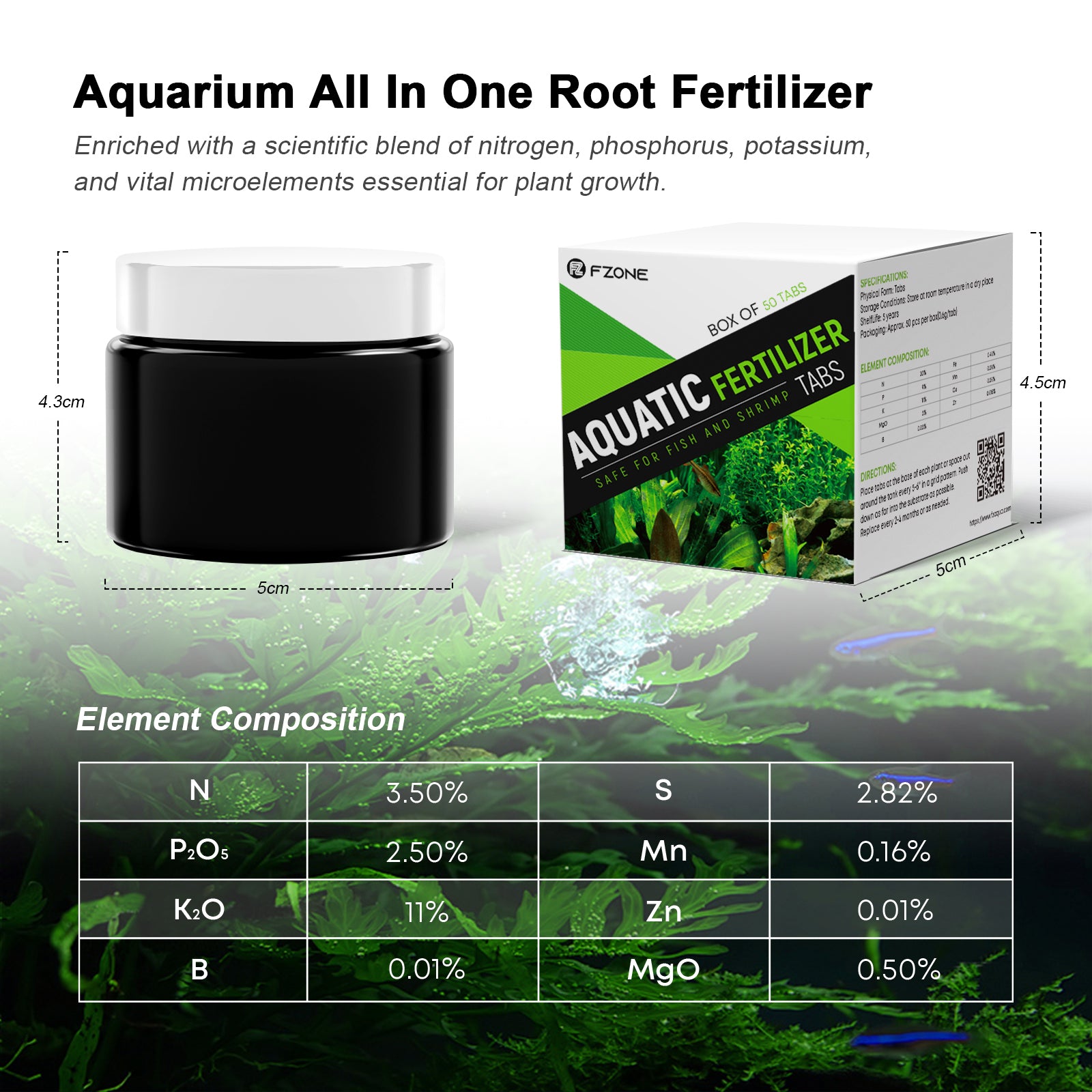 FZONE Wurzeltabletten Süßwasse – Aquarium Plant Fertilizer Bewertung und Preis