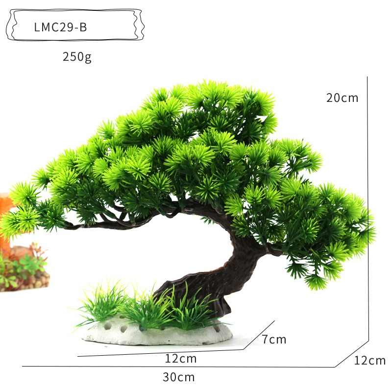 Kunststoff-Wasserpflanzen Aqua – Planted Aquarium With Rocks Bewertung und Preis