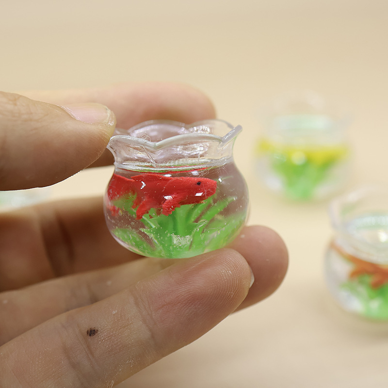 Mini-Fischglas mit Goldfischen – Planted Aquarium Models Bewertung und Preis