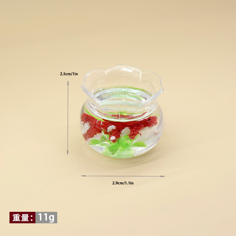 Mini-Fischglas mit Goldfischen – Planted Aquarium Models Bewertung und Preis
