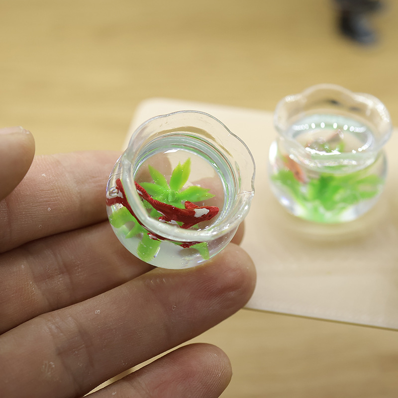 Mini-Fischglas mit Goldfischen – Planted Aquarium Models Bewertung und Preis