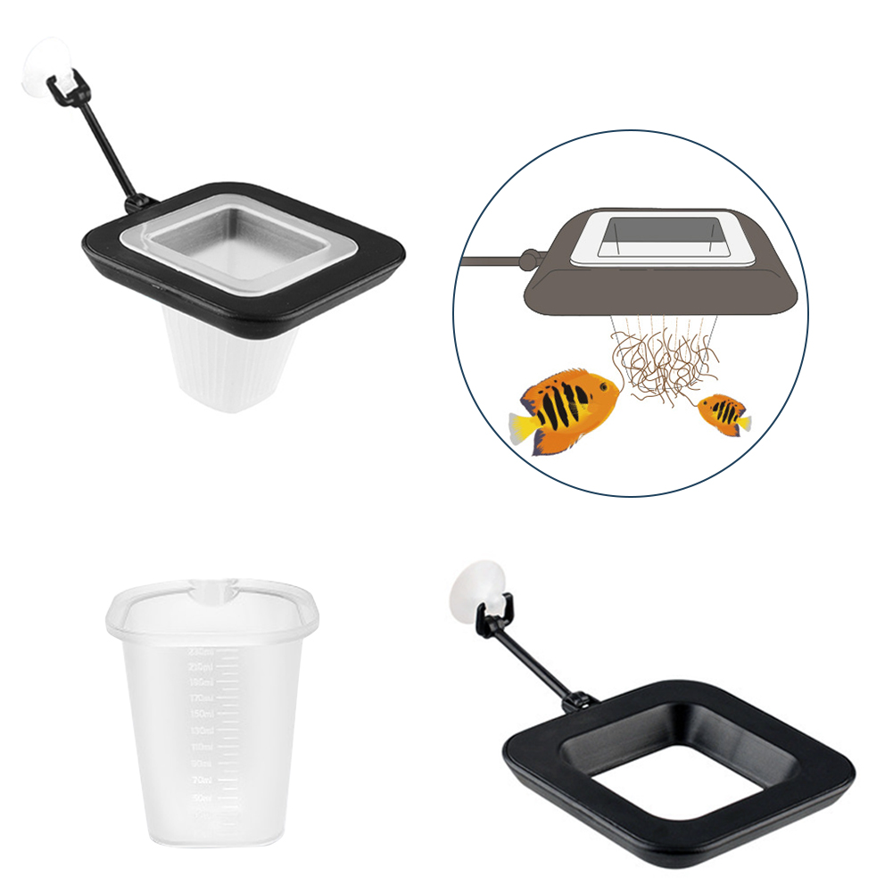 Aquarium Feeder Rot Wurm Tasse – Aquarium Plant Red Bewertung und Preis