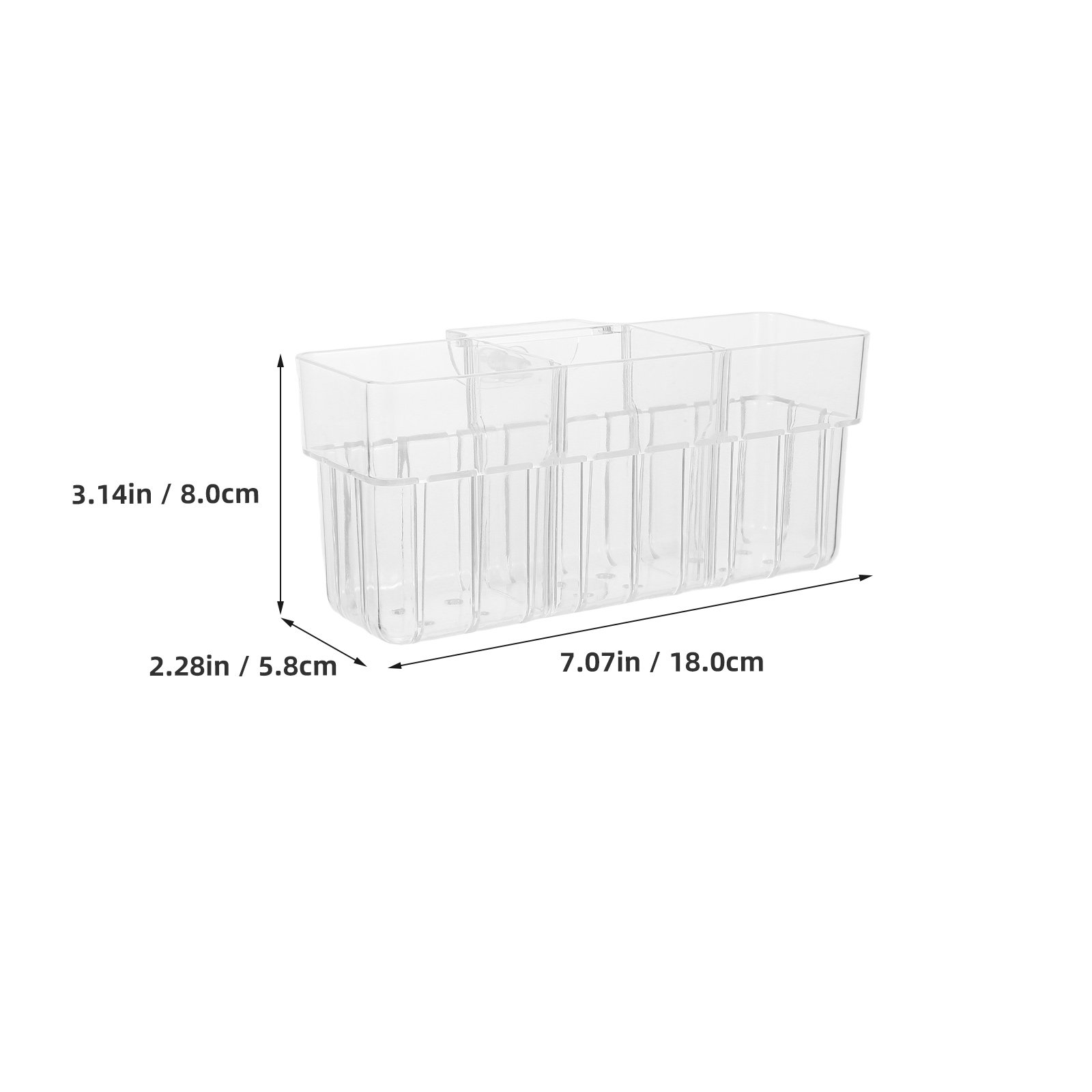 Dreifach-Abteilung, transparen – Aquarium Planted Wall Bewertung und Preis