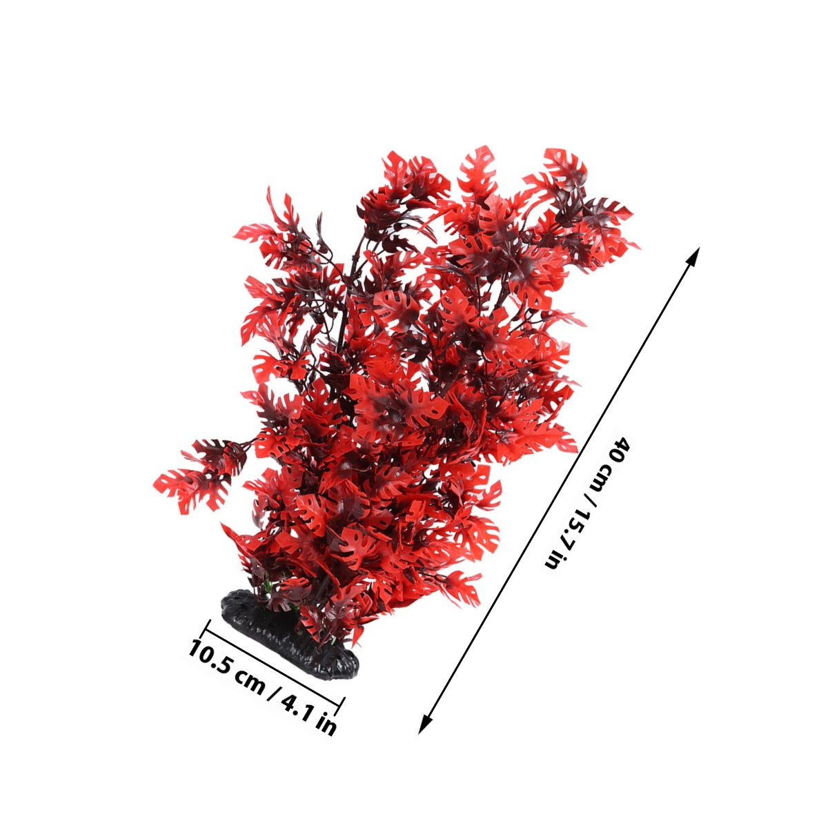 40 cm künstliche Aquariumpflan – Aquarium Plant Red Bewertung und Preis