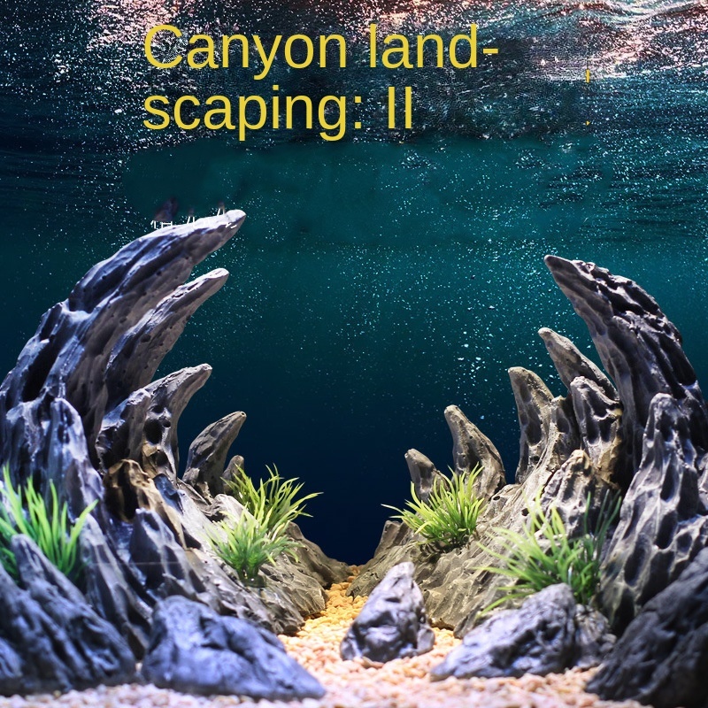 Aquarium Simulation Stein Cany – Planted Aquarium With Rocks Bewertung und Preis