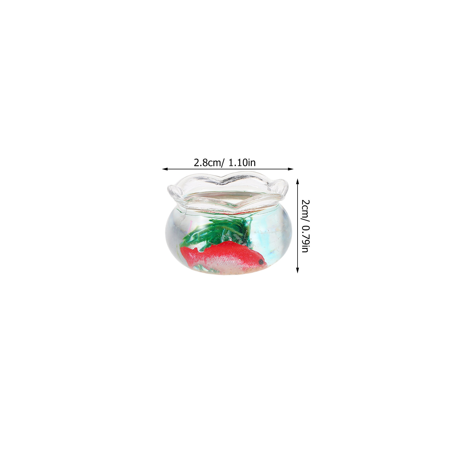 5 Stück Mini-Fischbecken, real – Aquarium Planted Fish Tank Bewertung und Preis